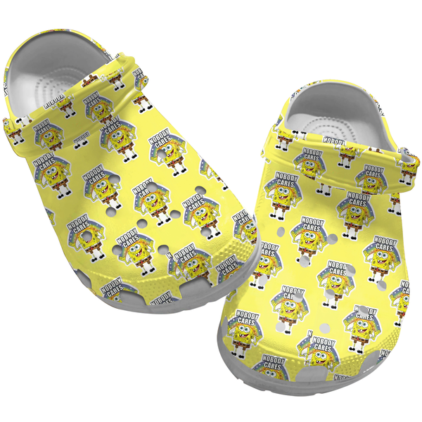 Spongebob Squarepants Cartoon Crocs Crocband Clogs Shoes Comfortable For Men Women and Kids