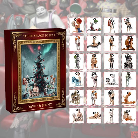 Spooky Love Christmas Advent Calendar 2025, Gothic Romance Blind Box Surprise, Tis The Season To Fear Advent Calendar - Image 7