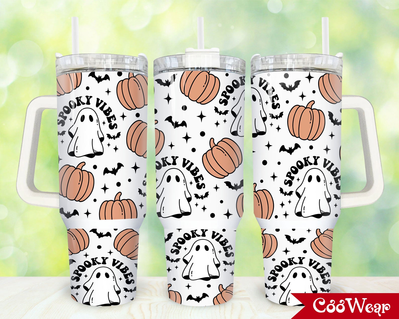 Spooky Vibes Custom Stanley Cup 40 oz 30 oz Tumbler With HandleTVC2301867