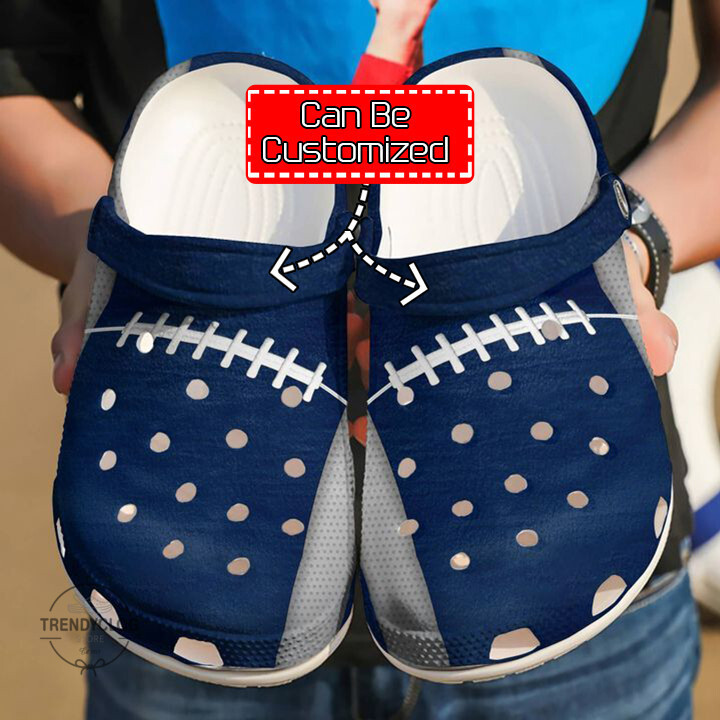 Sport Personalized Football Lover Clog Shoes