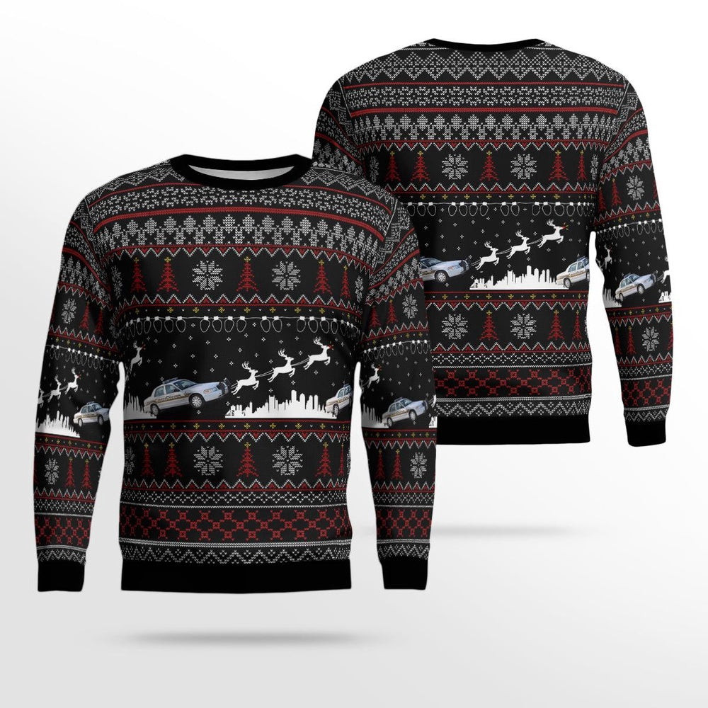 Spotsylvania Sheriff Spotsylvania Virginia Christmas AOP Ugly Sweater Unisex Christmas Gift