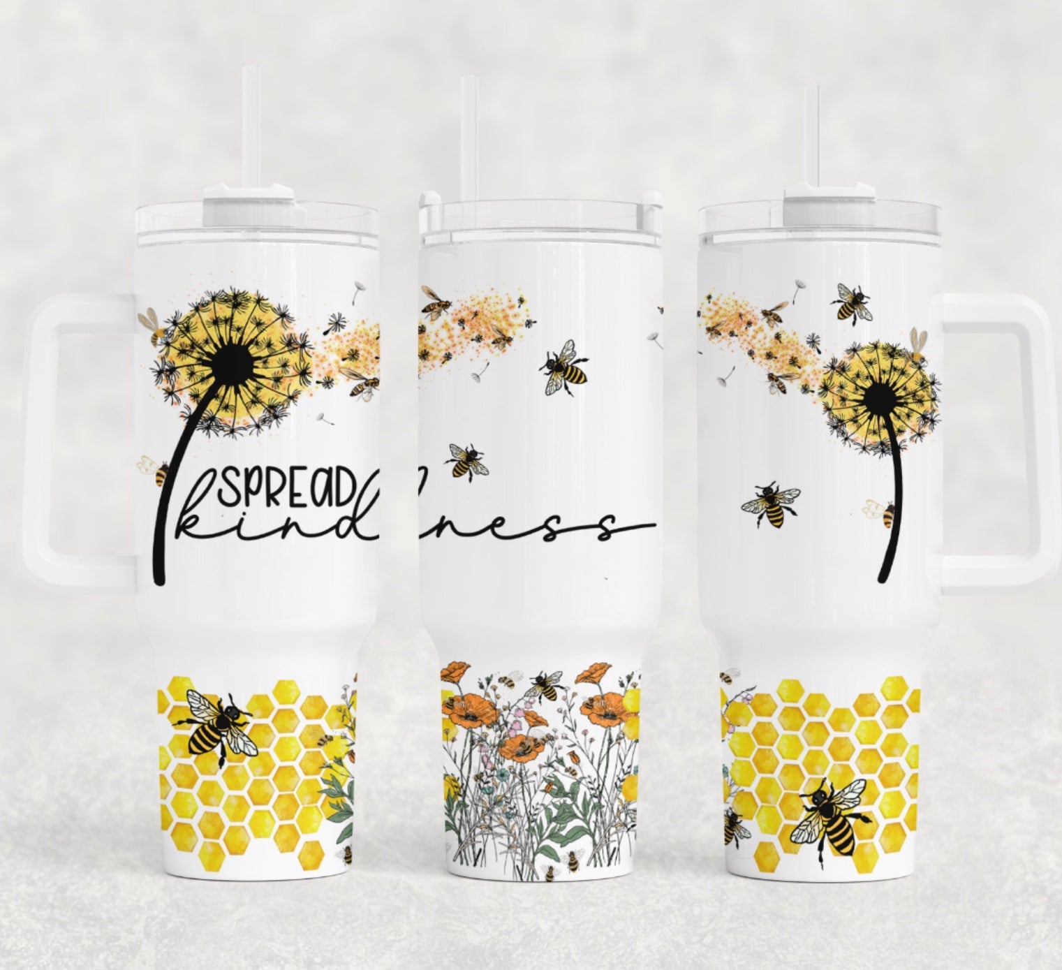 Spread Kindness Bee Custom Stanley Cup 40 oz 30 oz Tumbler With HandleTVC2301749