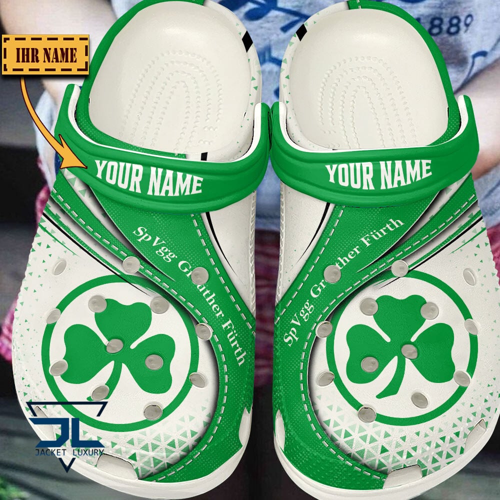 SpVgg Greuther FÃ¼rth Bundesliga Sport Crocs Crocband Clogs Shoes Comfortable For Men Women and Kids