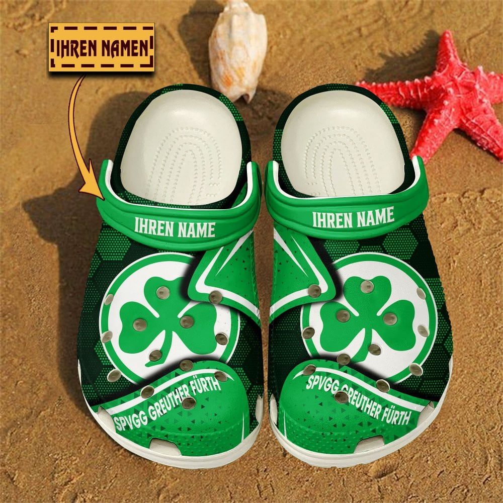 SpVgg Greuther Fürth Bundesliga Sport Crocs Crocband Clogs Shoes Comfortable For Men Women and Kids