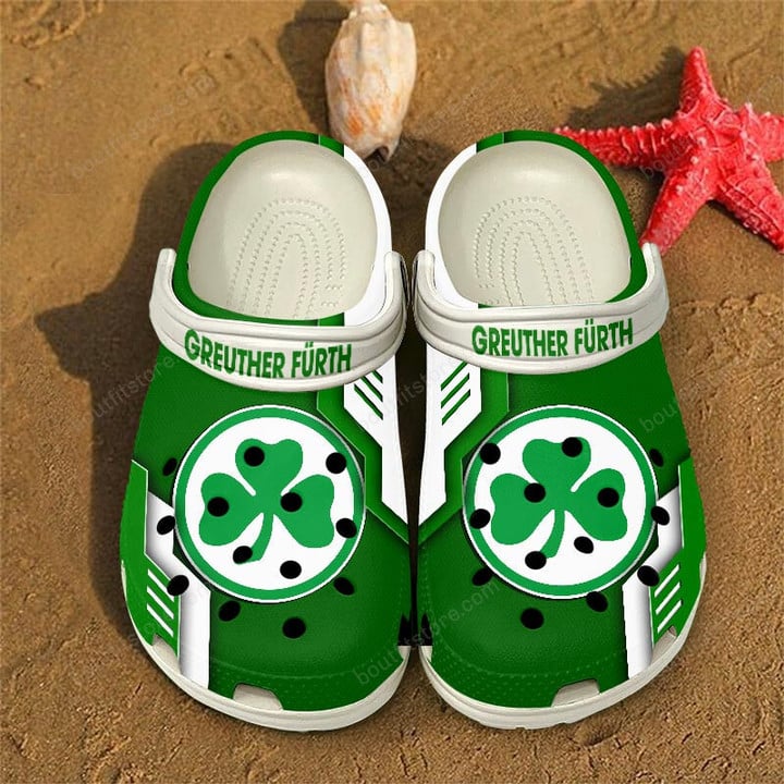 SpVgg Greuther FÃ¼rth Bundesliga Sport Crocs Crocband Clogs Shoes Comfortable For Men Women and Kids