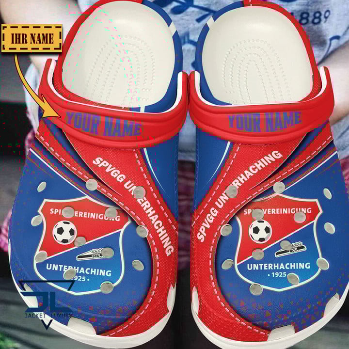 SpVgg Unterhaching Liga Sport Crocs Crocband Clogs Shoes Comfortable For Men Women and Kids