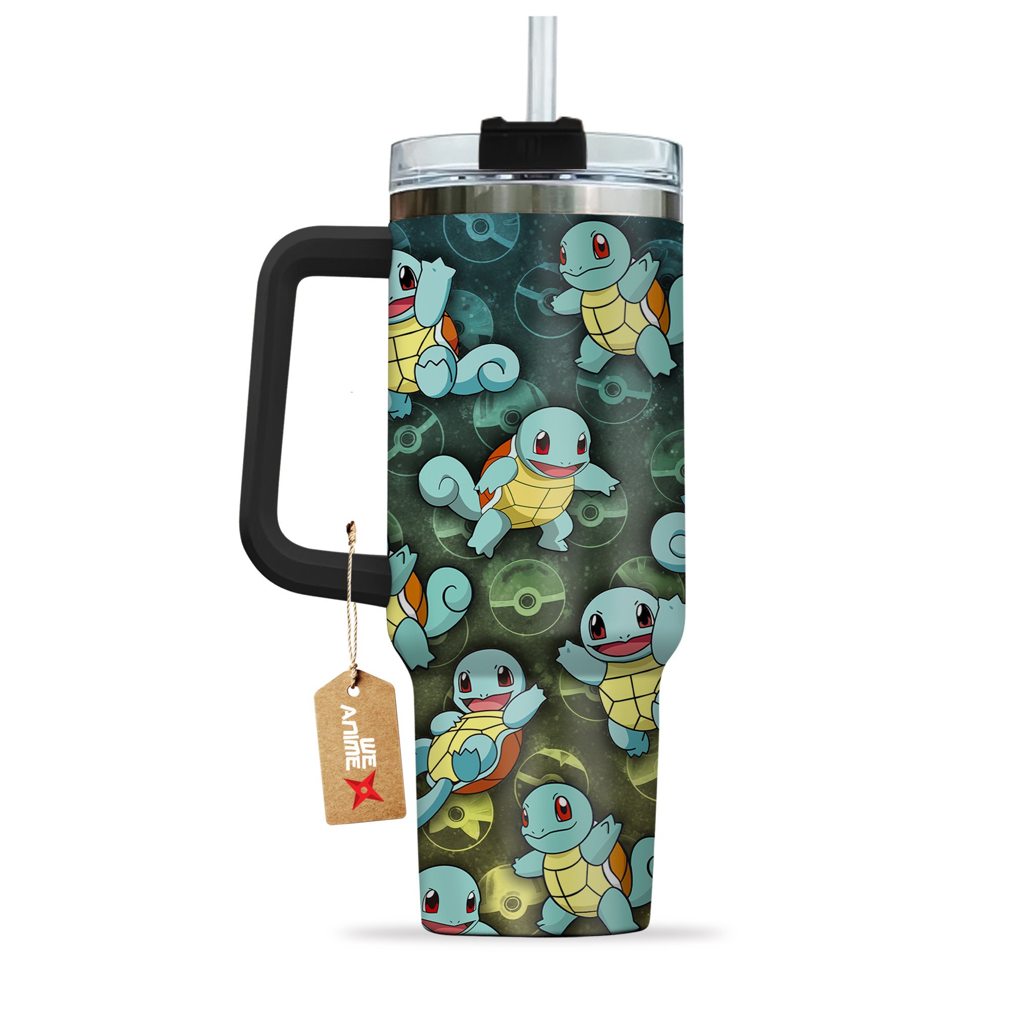 Squirtle Pokemon Anime Custom Stanley Cup 40 oz 30 oz Tumbler With HandleTVC2301219