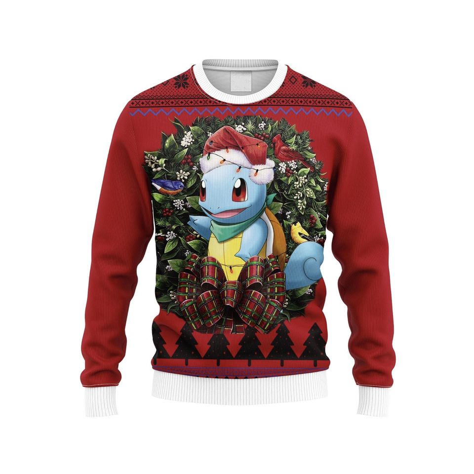 Squirtle Ugly Christmas Sweater