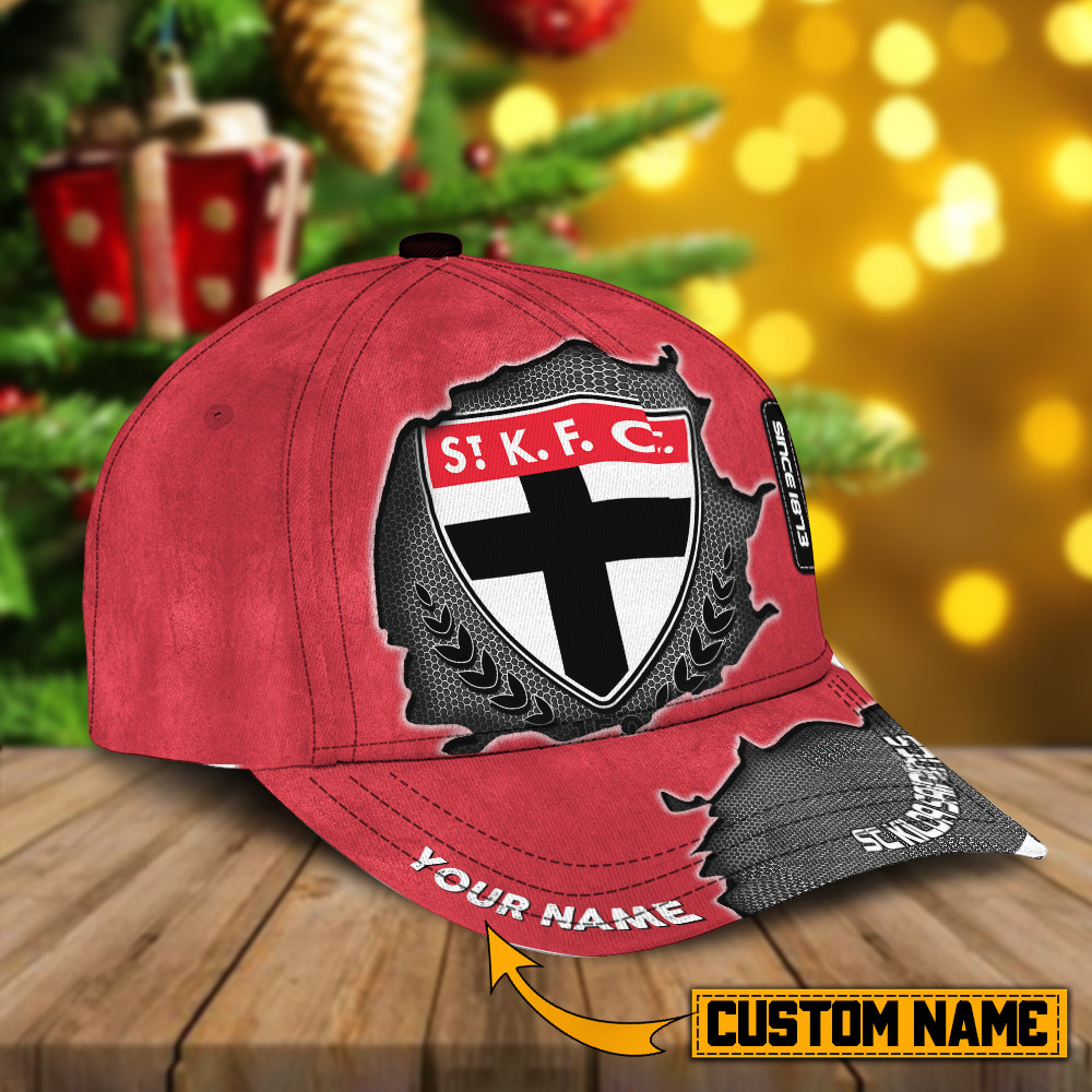 St Kilda Saints AFL Personalized Cap For Fan Baseball Cap Classic Trucker Hats Custom Hats Gifts For Men & Women
