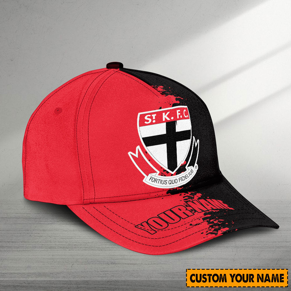 St Kilda Saints AFL Personalized Classic Cap For Fan Baseball Cap Classic Trucker Hats Custom Hats Gifts For Men & Women