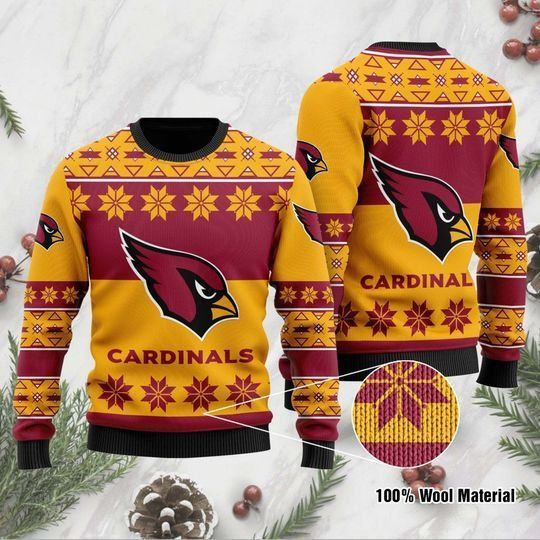 St Louis Cardinals Christmas For Fans Ugly Christmas Sweater Adult 3D Funny Matching for family