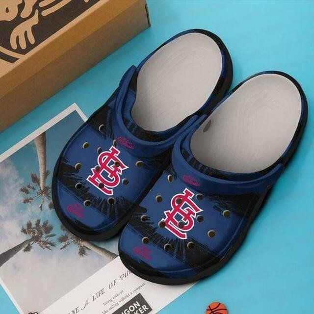 St Louis Cardinals MLB Sport Crocs Crocband Clogs Shoes Comfortable For Men Women and Kids