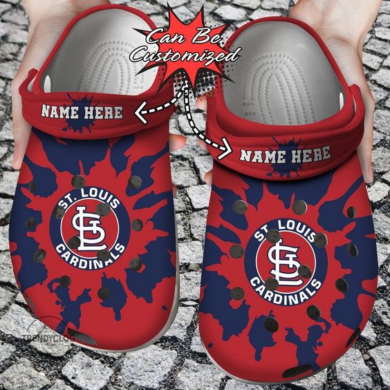 St Louis Cardinals MLB Sport Crocs Crocband Clogs Shoes Comfortable For Men Women and Kids