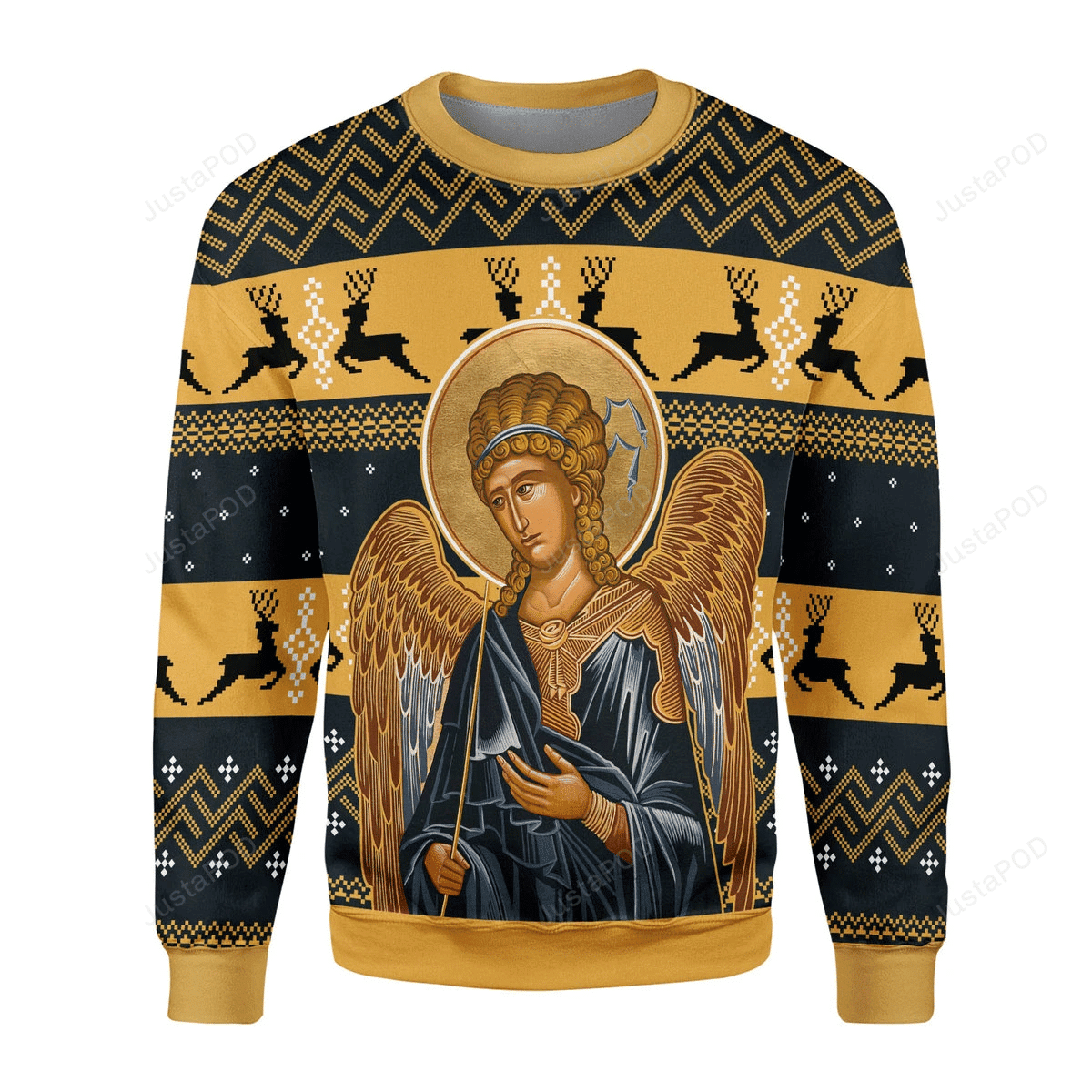 St. Archangel Gabriel Ugly Christmas Sweater Adult 3D Funny Matching for family
