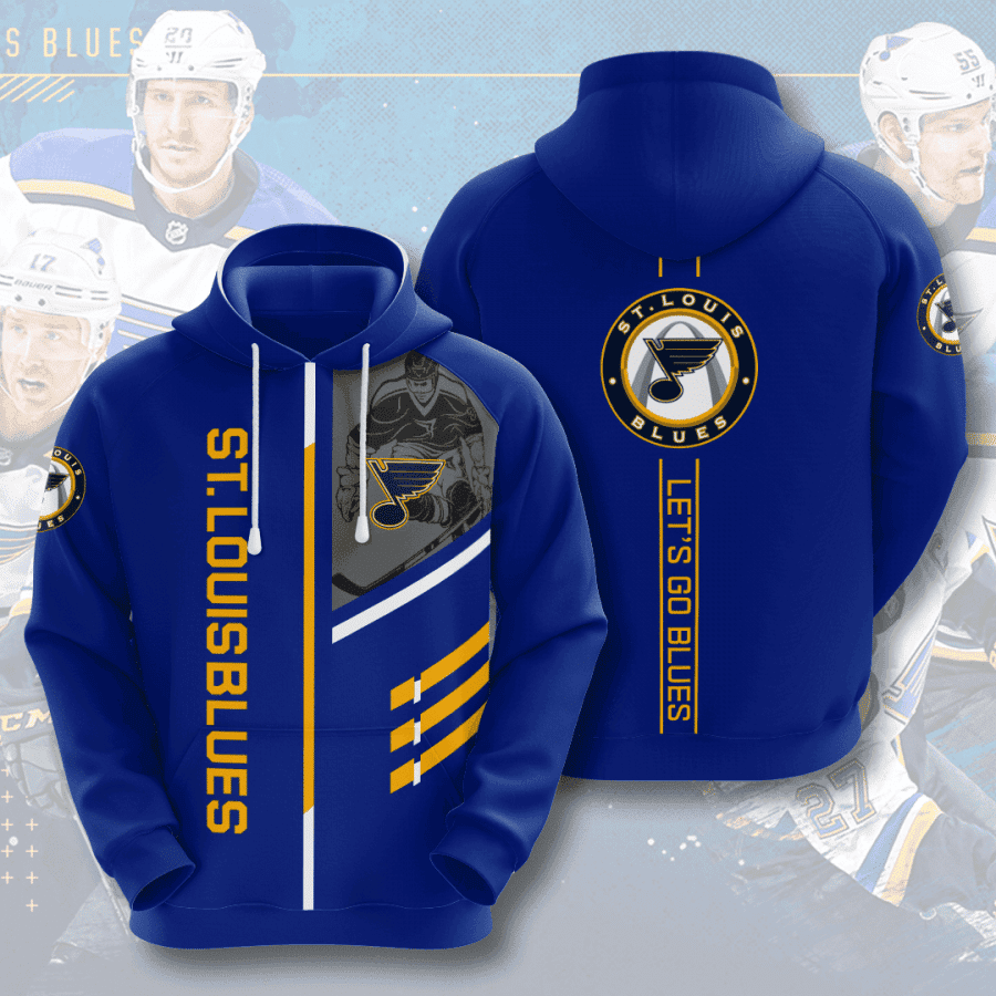 St. Louis Blues 3D All Over Print Hoodie, Zip Hoodie