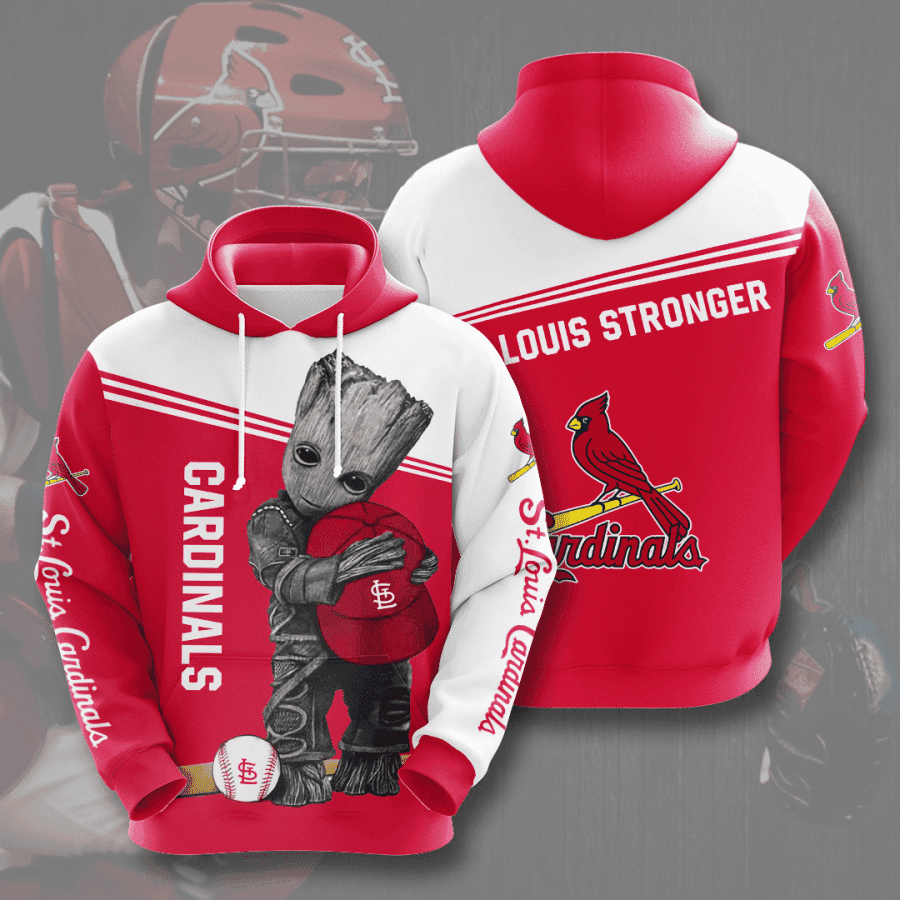 St. Louis Cardinals 3D All Over Print Hoodie, Zip Hoodie