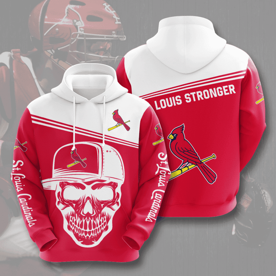 St. Louis Cardinals 3D All Over Print Hoodie, Zip Hoodie