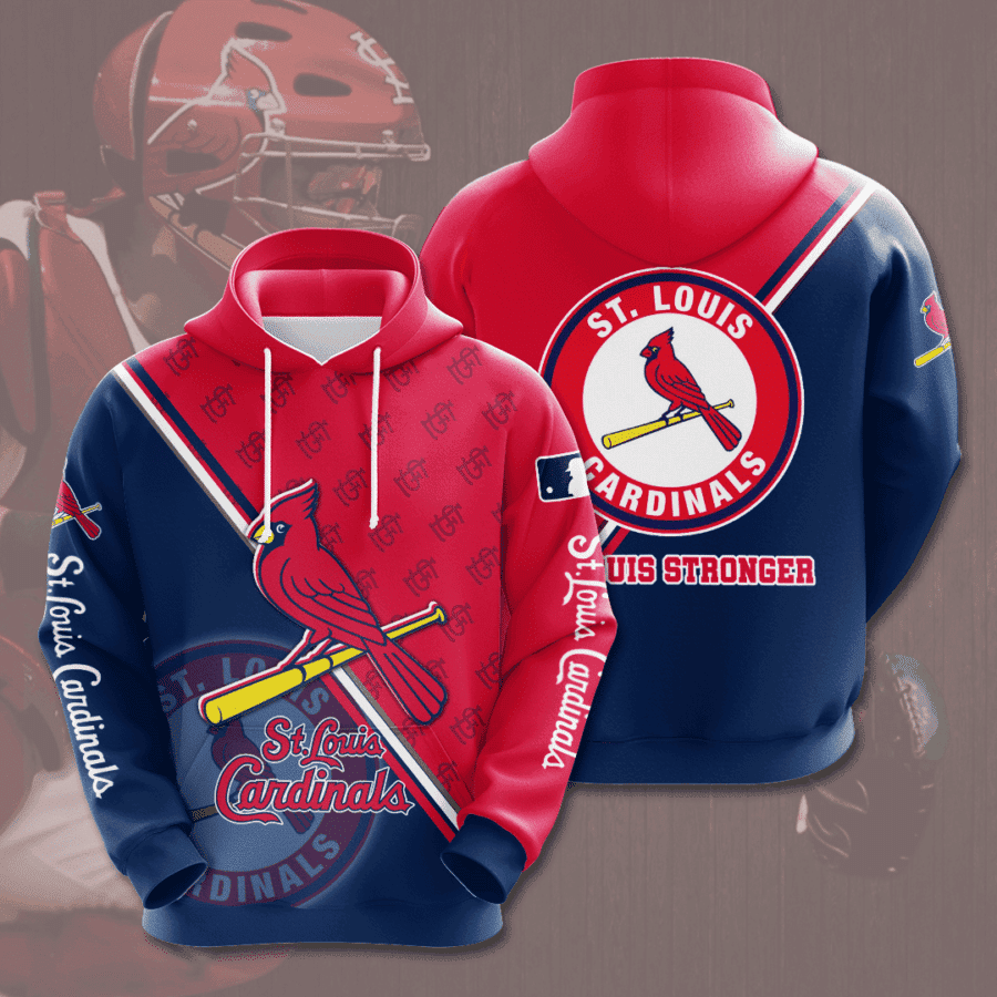 St. Louis Cardinals 3D All Over Print Hoodie, Zip Hoodie