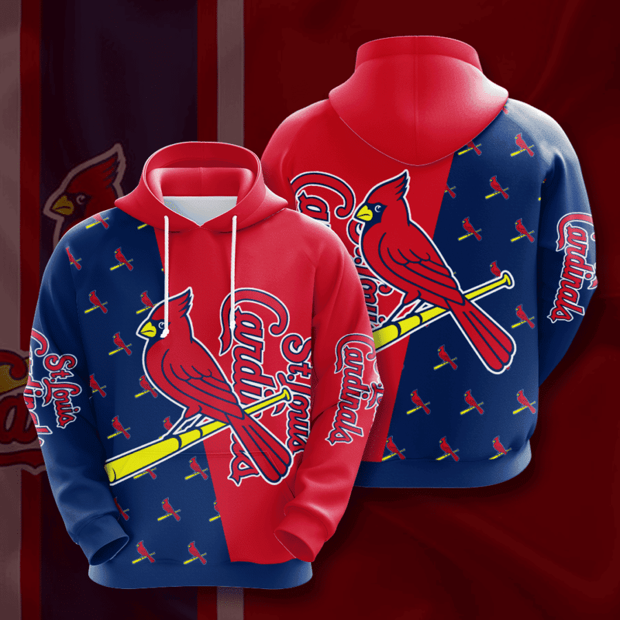 St. Louis Cardinals 3D All Over Print Hoodie, Zip Hoodie