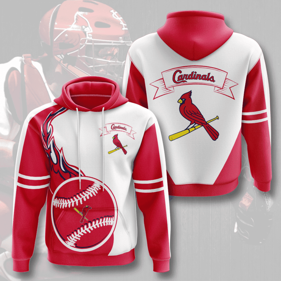 ST. LOUIS CARDINALS 3D All Over Print Hoodie, Zip Hoodie