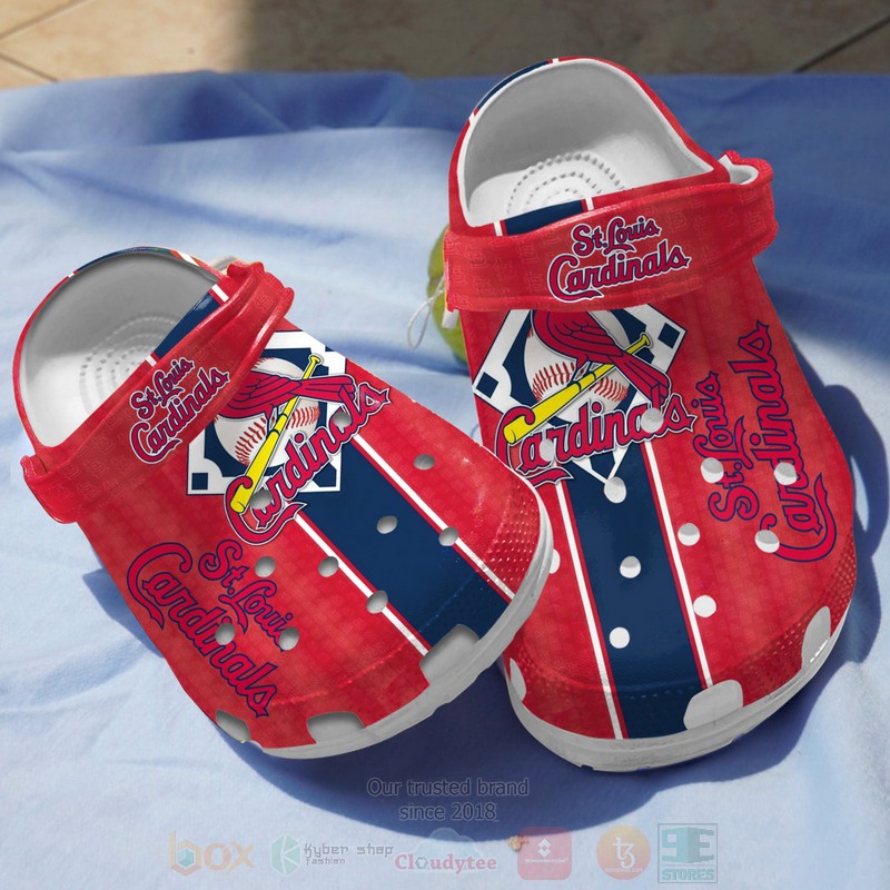 St. Louis Cardinals Crocs Crocband Clogs Shoes Comfortable For Men Women and Kids
