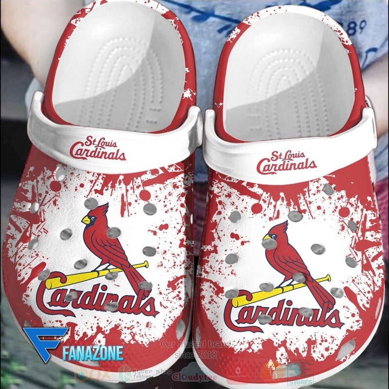 St. Louis Cardinals MLB Sport Crocs Clogs Crocband Shoes Comfortable For Men Women and Kids