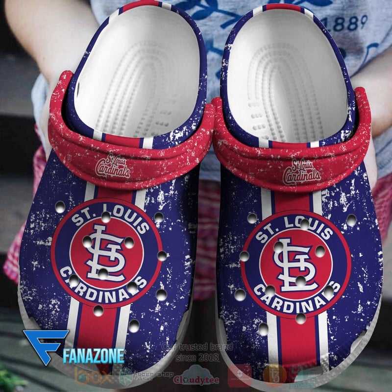 St. Louis Cardinals MLB Sport Crocs Clogs Crocband Shoes Comfortable For Men Women and Kids