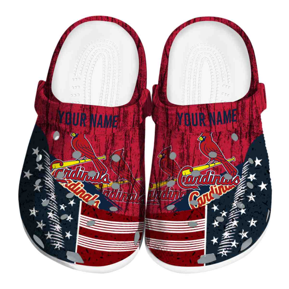 St. Louis Cardinals MLB Sport Crocs Crocband Clogs Shoes Comfortable For Men Women and Kids