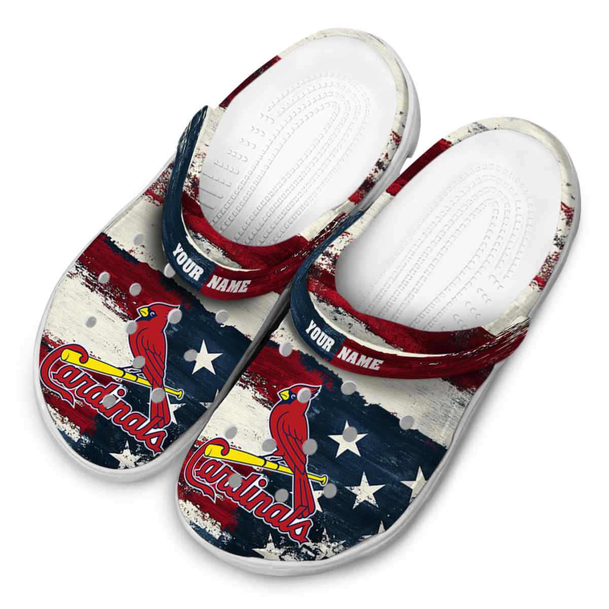 St. Louis Cardinals MLB Sport Crocs Crocband Clogs Shoes Comfortable For Men Women and Kids - Image 4
