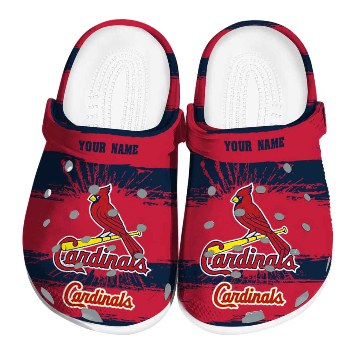 St. Louis Cardinals MLB Sport Crocs Crocband Clogs Shoes Comfortable For Men Women and Kids