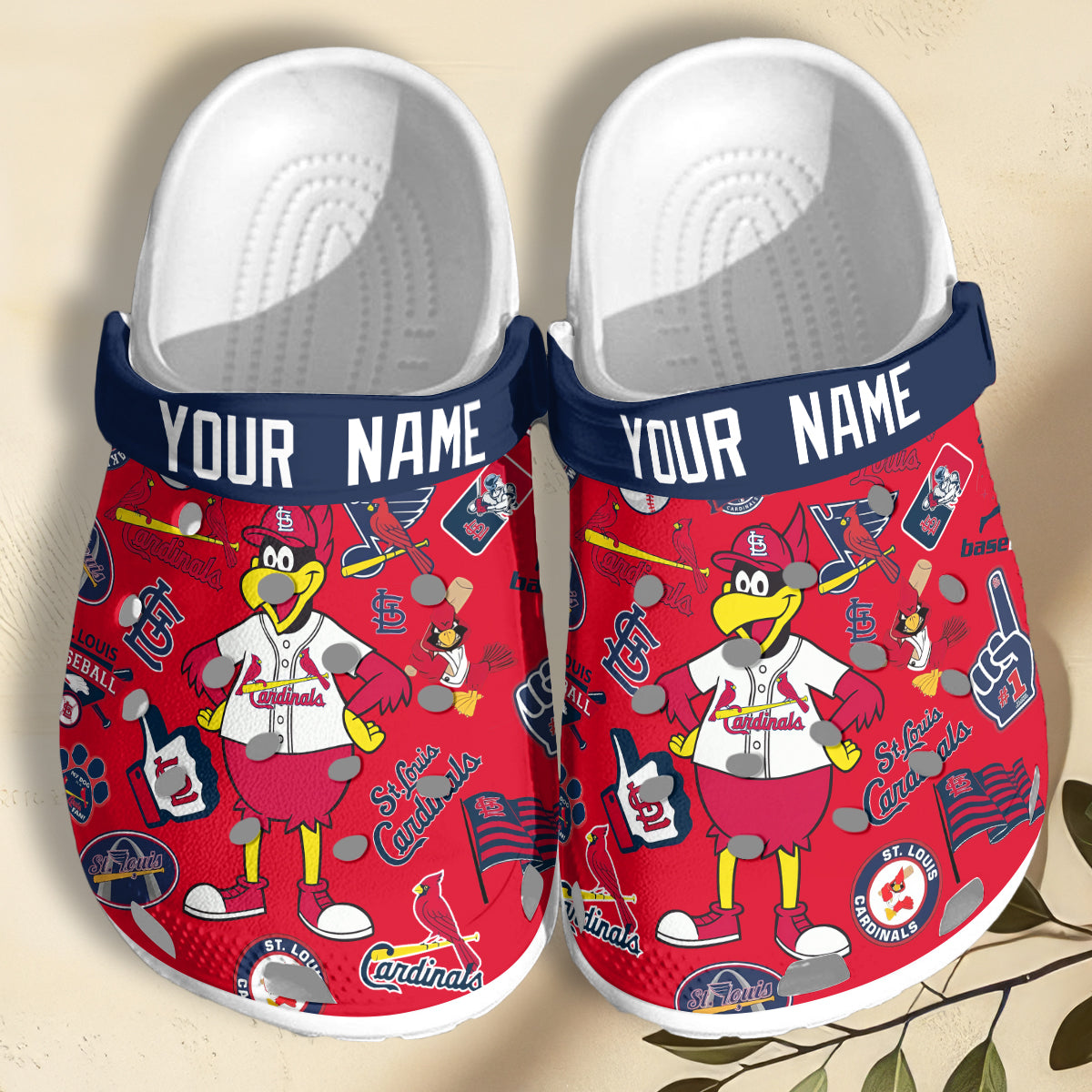 St. Louis Cardinals MLB Sport Crocs Crocband Clogs Shoes Comfortable For Men Women and Kids