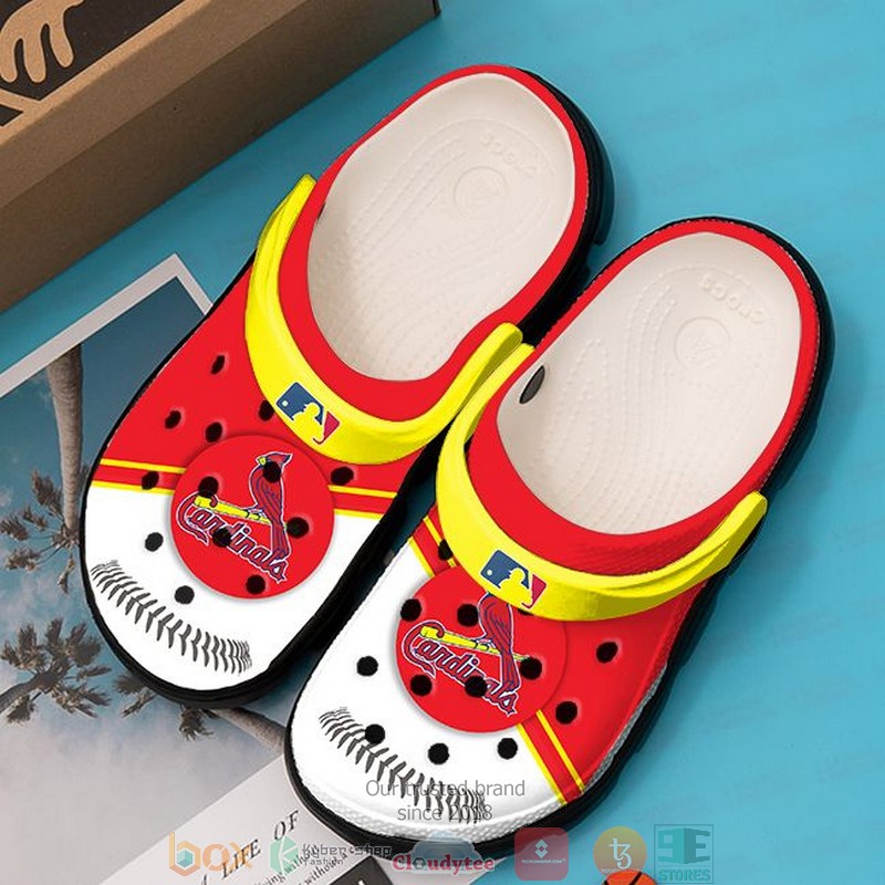 St. Louis Cardinals MLB Sport Crocs Crocband Clogs Shoes Comfortable For Men Women and Kids
