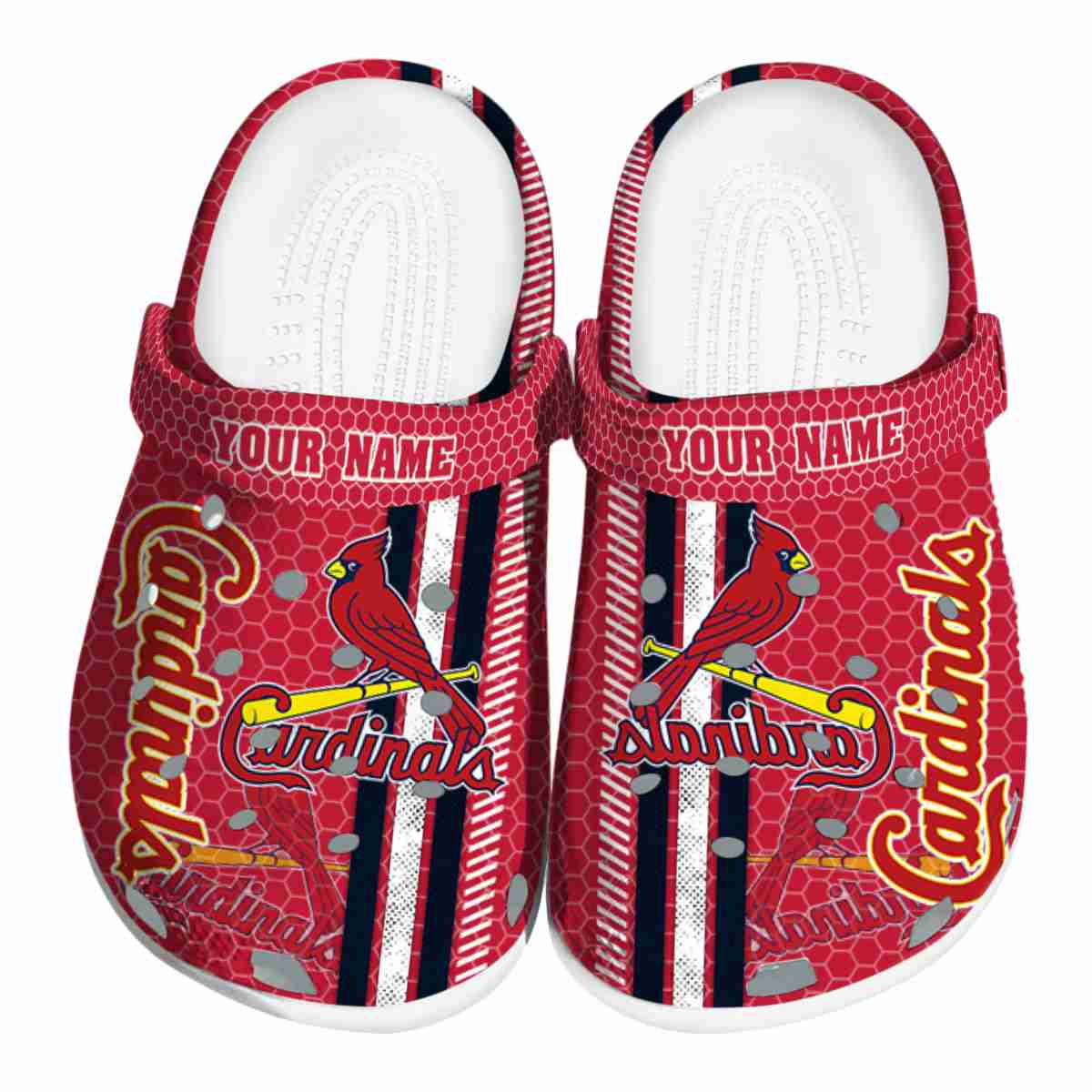 St. Louis Cardinals MLB Sport Crocs Crocband Clogs Shoes Comfortable For Men Women and Kids