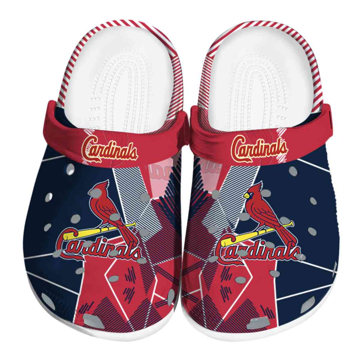 St. Louis Cardinals MLB Sport Crocs Crocband Clogs Shoes Comfortable For Men Women and Kids