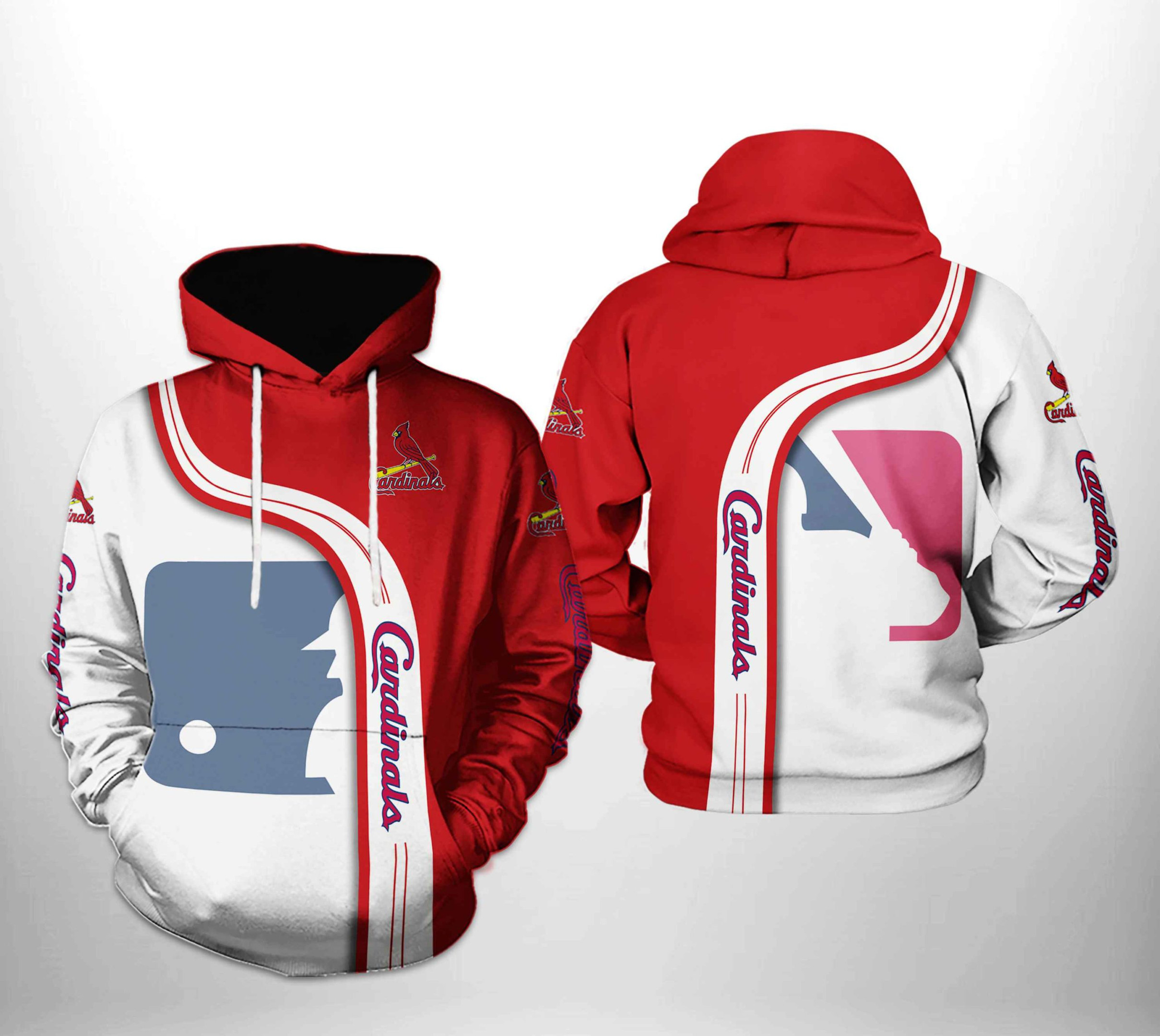 St. Louis Cardinals MLB Team 3D All Over Print Hoodie, Zip Hoodie