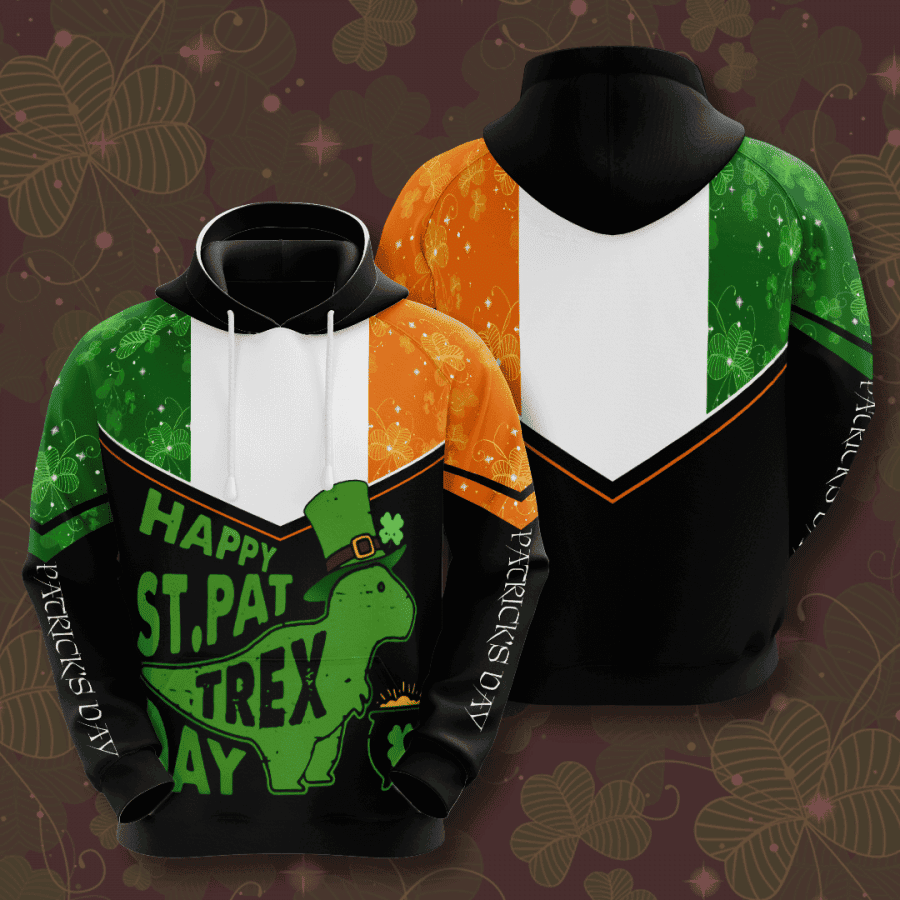 St. Patricks Day 3D All Over Print Hoodie, Zip Hoodie