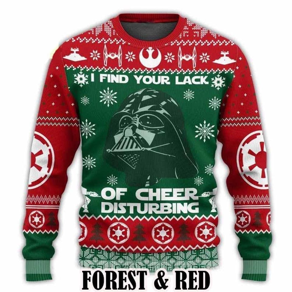 St.a.r Wa.r.s Ugly Sweater, Christmas Gift, Ugly Sweater