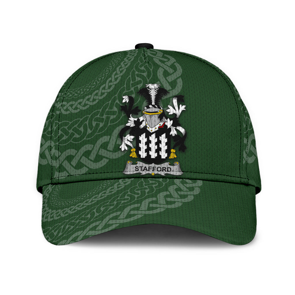 Stafford Coat Of Arms - Irish Family Crest St Patrick's Day Hat Classic Cap Trucker Hats Custom Hats Gifts For Men & Women