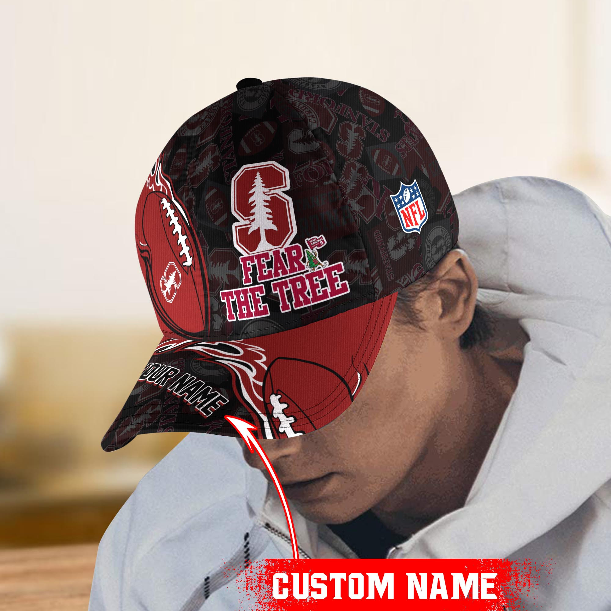 Stanford Cardinal Classic Cap Trucker Hats Custom Hats Gifts For Men & Women