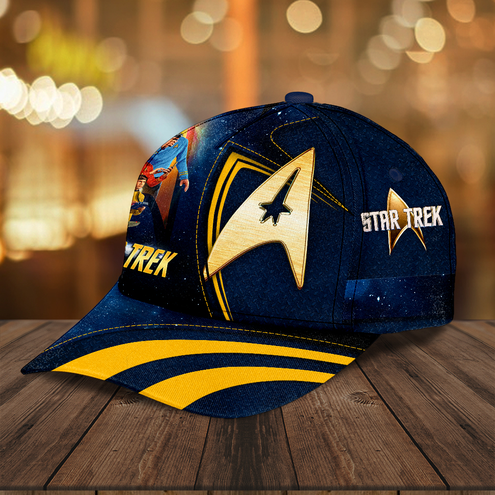 Personalized Star Trek Baseball Cap: Your Name, Your Starfleet!