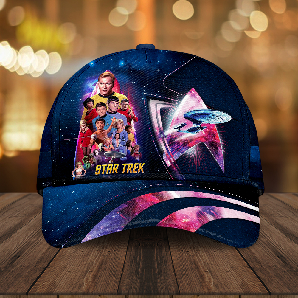 Personalized Star Trek Baseball Cap: Your Name, Your Crew!
