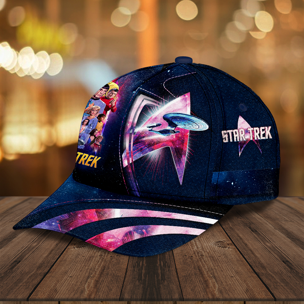 Personalized Star Trek Baseball Cap: Your Name, Your Crew!