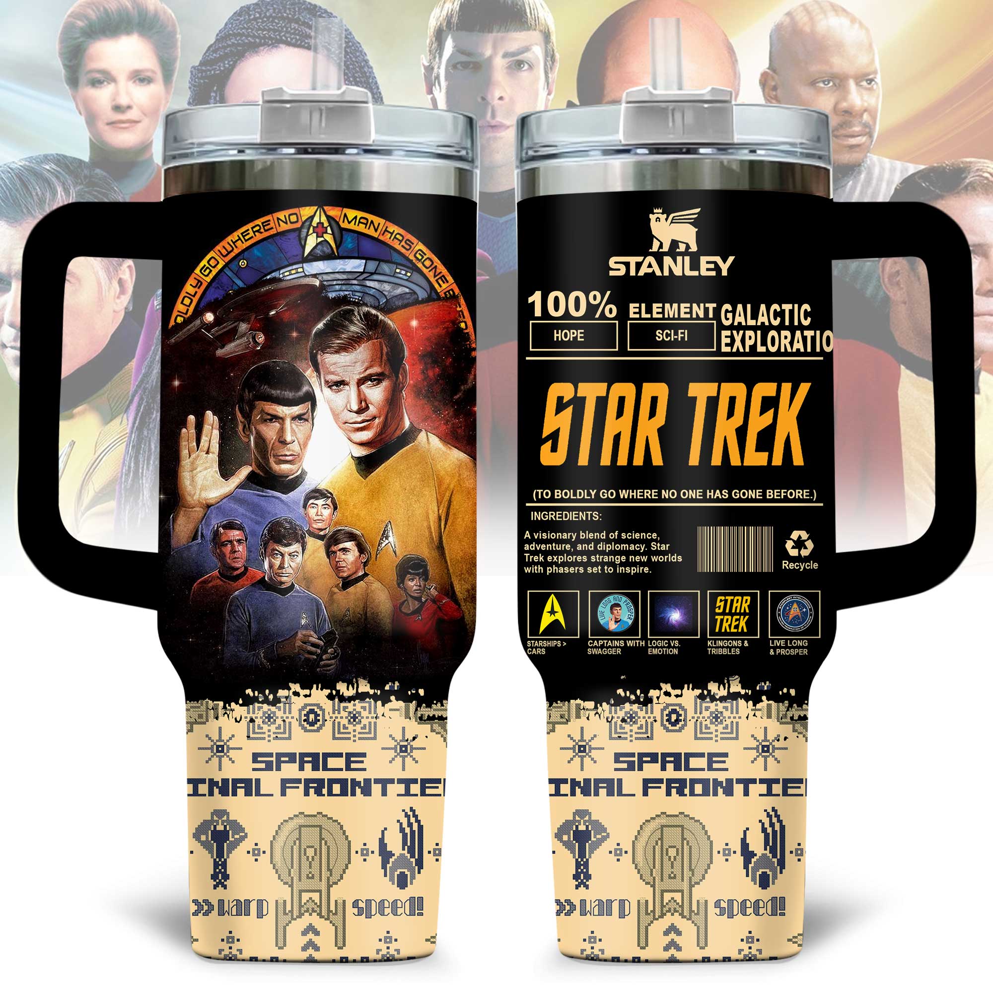 Star Trek Movies Custom Stanley Cup 40 oz 30 oz Tumbler With HandleTVC2301170