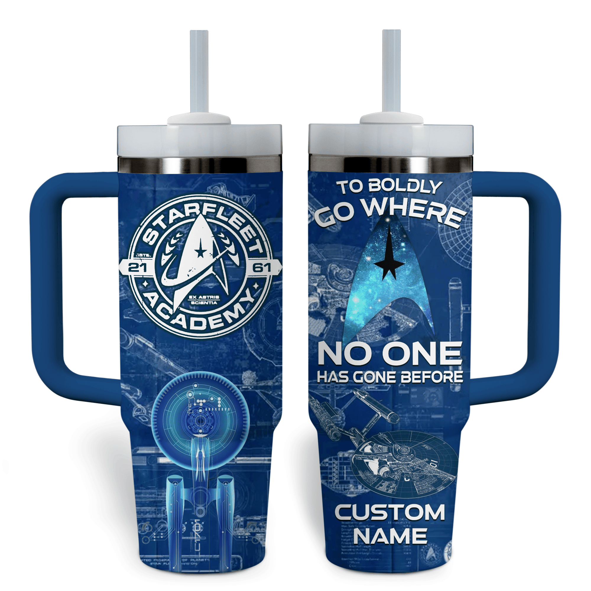 Star Trek Starfleet Academy TV Series Custom Stanley Cup 40 oz 30 oz Tumbler With HandleTVC2301796