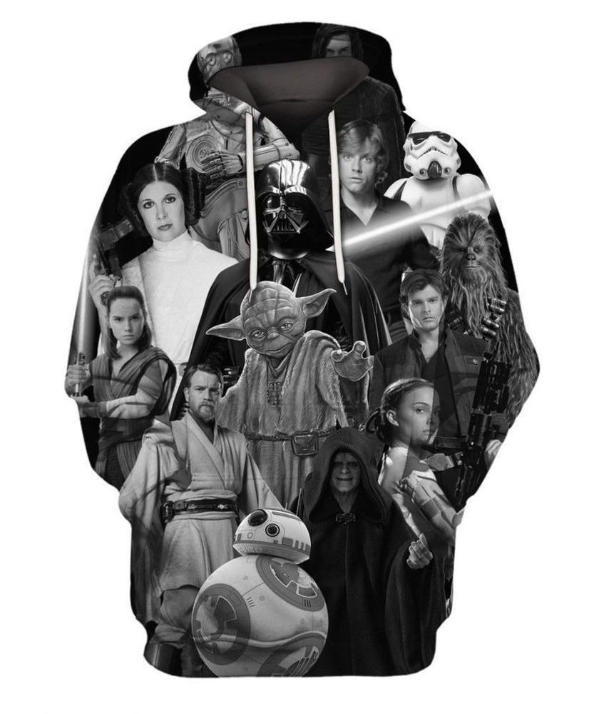 STAR WARS 3D All Over Print Hoodie, Zip Hoodie