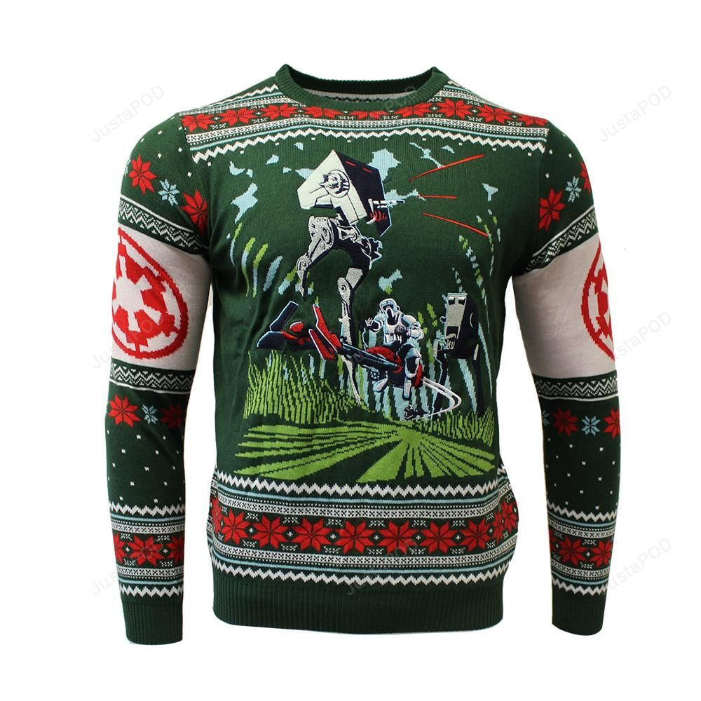 Star Wars Battle Of Endor Ugly Christmas Sweater Adult 3D Funny Matching for family