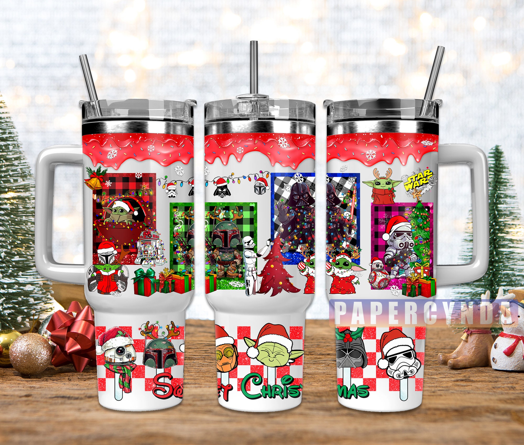 Star Wars Christmas Custom Stanley Cup 40 oz 30 oz Tumbler With HandleTVC2301843