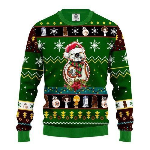 Star Wars For Unisex Ugly Christmas Sweater Adult 3D Funny Matching for family