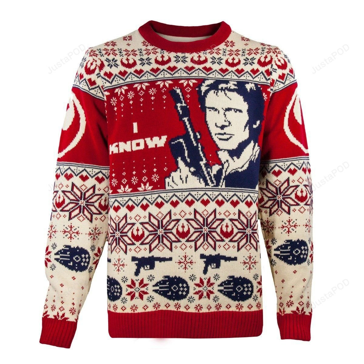 Star Wars Han & Leia Couples Ugly Christmas Sweater Adult 3D Funny Matching for family