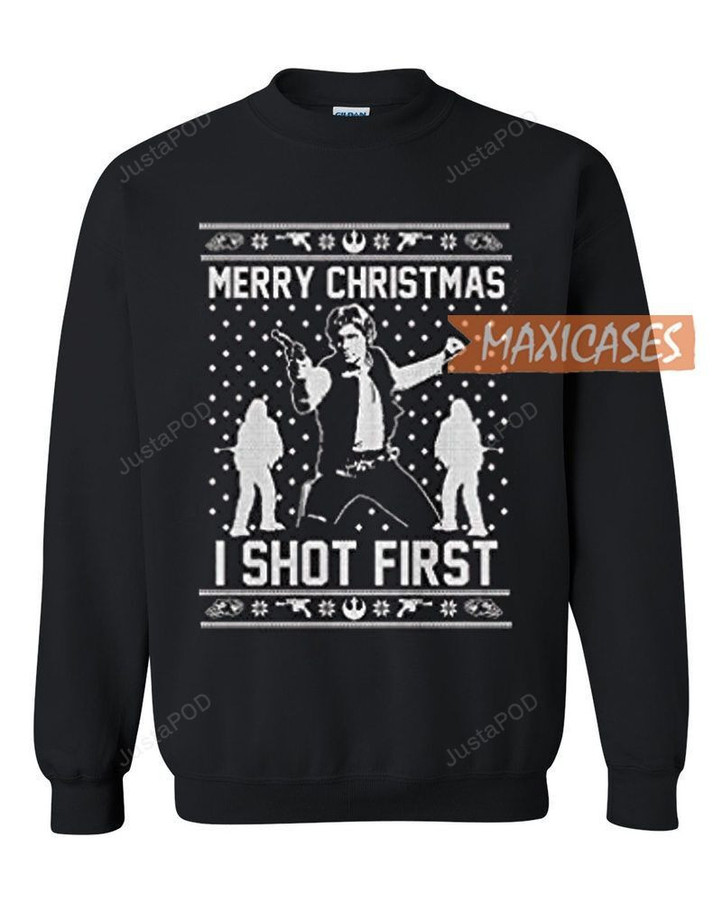 Star Wars Han Solo Ugly Christmas Sweater Adult 3D Funny Matching for family